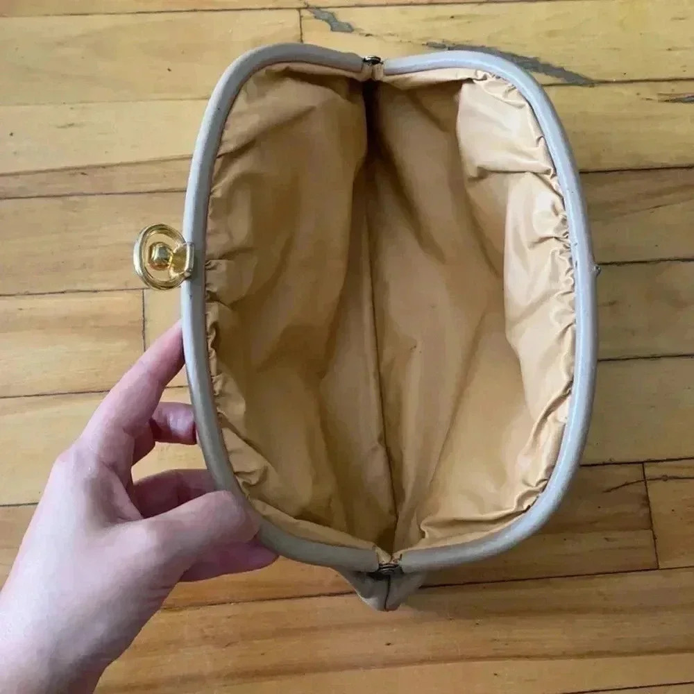 Leather clutch